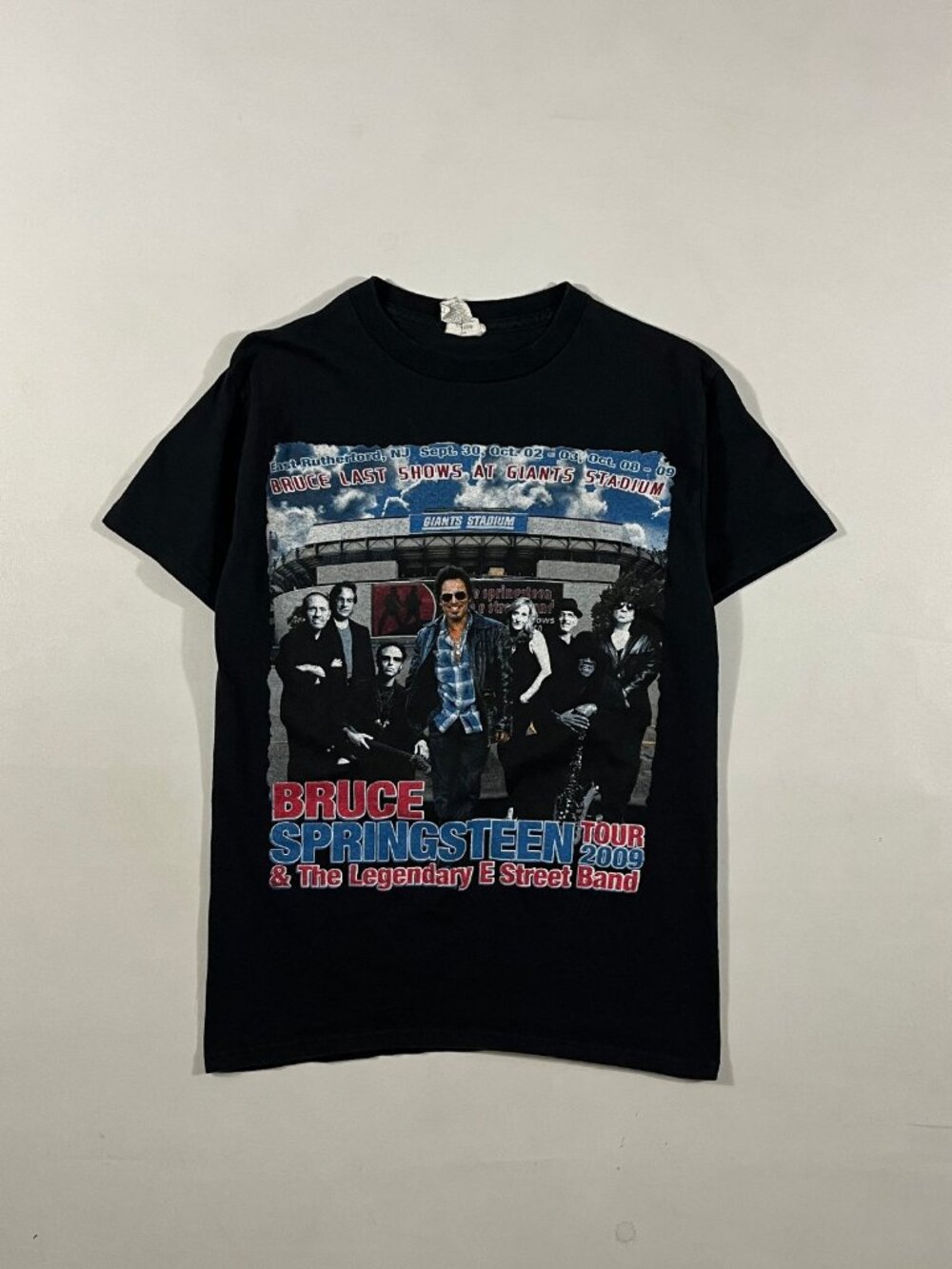 Bruce Springsteen & E Street Band 2009 Giants Stadium Final Shows Tour Tee S